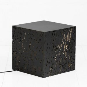 Табурет-светильник naturale фанера-винтажный черный ARCHPOLE