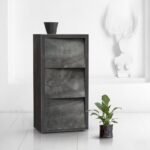 Комод oak фанера-винтажный-черный ARCHPOLE