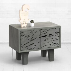Прикроватная тумба mirror naturale фанера-винтажный серый ARCHPOLE