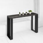 Консоль metalstripe фанера-винтажный черный ARCHPOLE