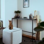 Барный стол flatmoon 1200х400мм h 900мм фанера-винтажный черный ARCHPOLE