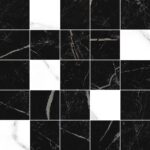 Total Декор мозаичный чёрный MM34108 25х25 25x25 LAPARET
