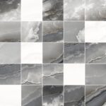 Mania Декор мозаичный серый MM34102 25х25 25x25 LAPARET
