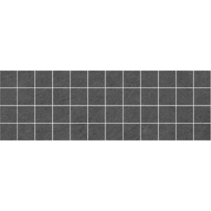 Story декор мозаичный чёрный 20x60 LAPARET