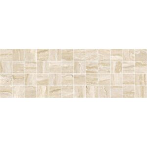 Glossy декор мозаичный бежевый 20x60 LAPARET