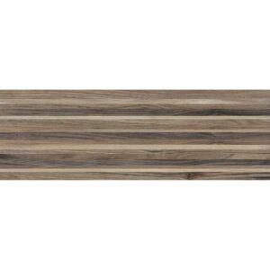 Zen плитка настенная полоски коричневый 20x60 LAPARET
