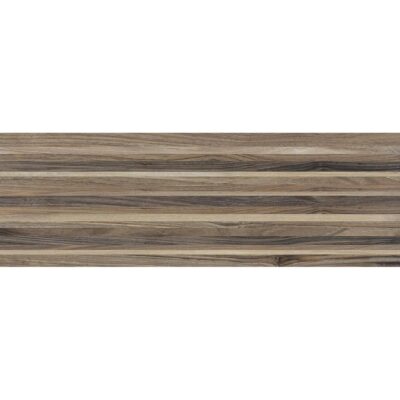 Zen плитка настенная полоски коричневый 20x60 LAPARET