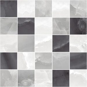 Prime декор мозаичный серый микс 25x25 LAPARET