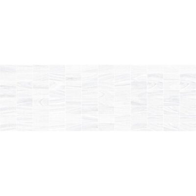 Zen декор мозаичный белый 20x60 LAPARET