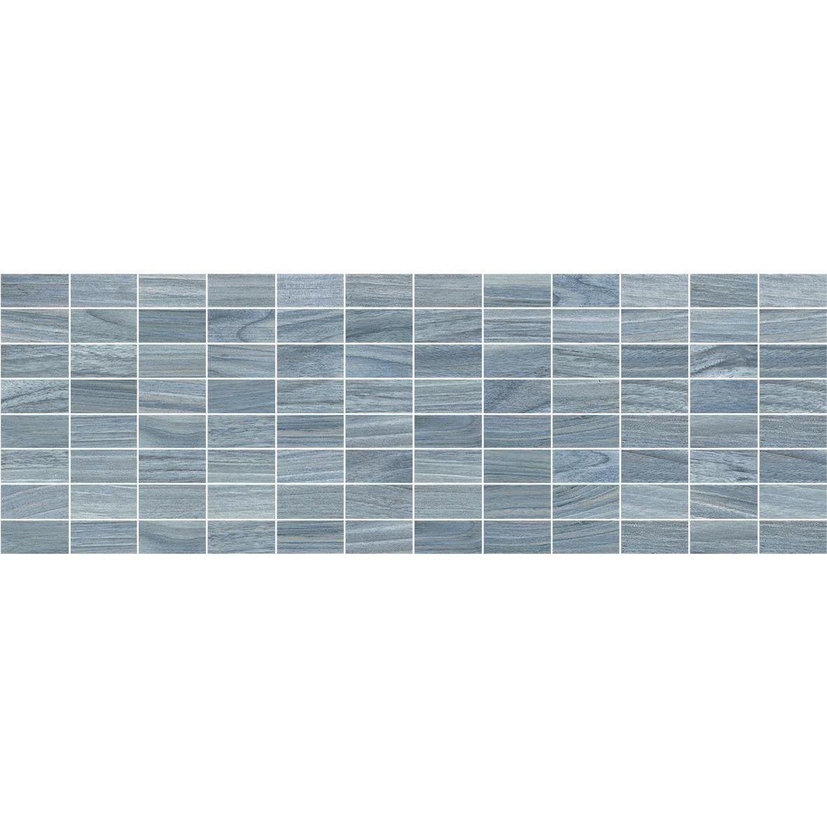 Zen декор мозаичный синий 20x60 LAPARET Zen декор мозаичный синий 20x60 LAPARET