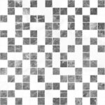 Crystal серый+белый 30x30 LAPARET