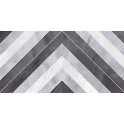 Prime плитка настенная серый микс 25x50 LAPARET