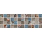 Country декор мозаичный тёмный 20x60 LAPARET