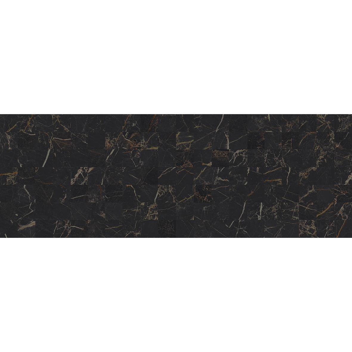 Royal плитка настенная чёрный мозаика 20x60 LAPARET Royal плитка настенная чёрный мозаика 20x60 LAPARET