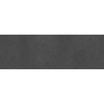 Story плитка настенная черный волна 20x60 LAPARET