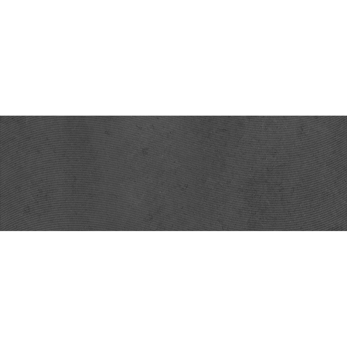 Story плитка настенная черный волна 20x60 LAPARET Story плитка настенная черный волна 20x60 LAPARET