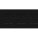 Tabu плитка настенная чёрный рельеф 30x60 LAPARET