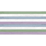 Land плитка настенная полоски зелёный 08-00-85- 20x40 LAPARET