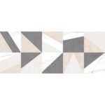 Elegance плитка настенная белый мозаика 20x50 LAPARET