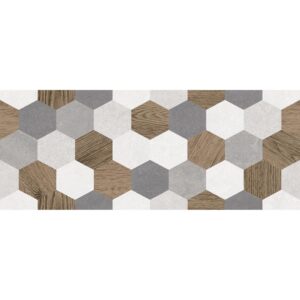 Betonhome плитка настенная серый мозаика 20x50 LAPARET