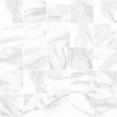 Olimpus декор мозаичный белый 25x25 LAPARET