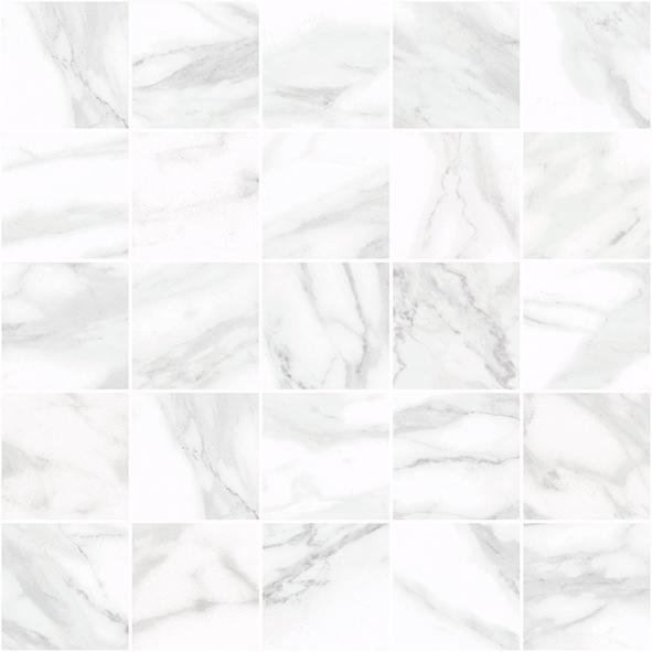 Olimpus декор мозаичный белый 25x25 LAPARET Olimpus декор мозаичный белый 25x25 LAPARET