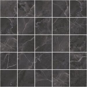 Olimpus декор мозаичный чёрный 25x25 LAPARET