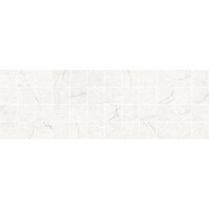 Rock декор мозаичный белый 20x60 LAPARET