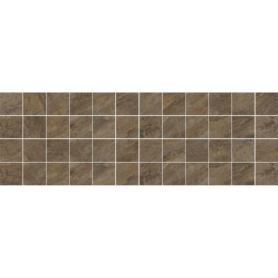 Royal декор мозаичный коричневый 20x60 LAPARET