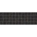Royal декор мозаичный чёрный 20x60 LAPARET