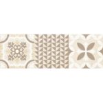 Shine плитка настенная бежевый узор 17-00-11- 20x60 LAPARET