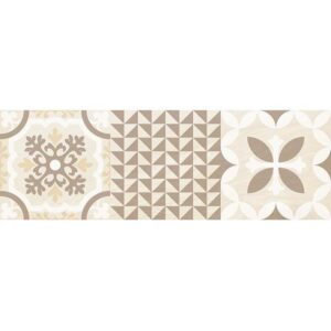 Shine плитка настенная бежевый узор 17-00-11- 20x60 LAPARET