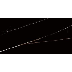 Lawa black керамогранит черный полированный 60x120 LAPARET