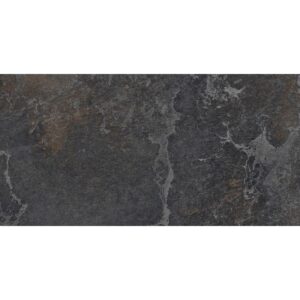 Blaze nero керамогранит графитовый сатинированный карвинг 60x120 LAPARET