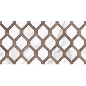 Blanco плитка настенная белый узор 08-00-01- 20x40 LAPARET