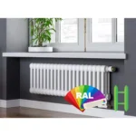 Трубчатый радиатор GUARDO PILON шеститрубный 365 мм высотой