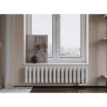 Трубчатый радиатор с круглой трубой 60 мм GUARDO TORRE 6D 300 мм высотой (+100 мм ножки)
