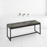 Скамья fullmoon x3 фанера-винтажный черный ARCHPOLE