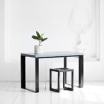 Стол рабочий metalstripe фанера-винтажный синий ARCHPOLE