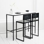Барный стул flatmoon фанера-винтажный черный ARCHPOLE