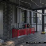 Кухня мобильная решето во всех цветах ARCHPOLE