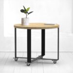 Стол обеденный round crosstripe дуб - конструктор ARCHPOLE