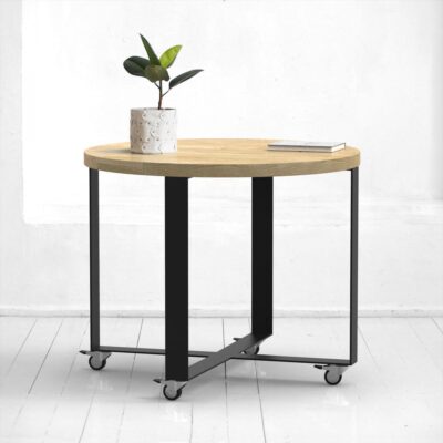 Стол обеденный round crosstripe дуб - конструктор ARCHPOLE
