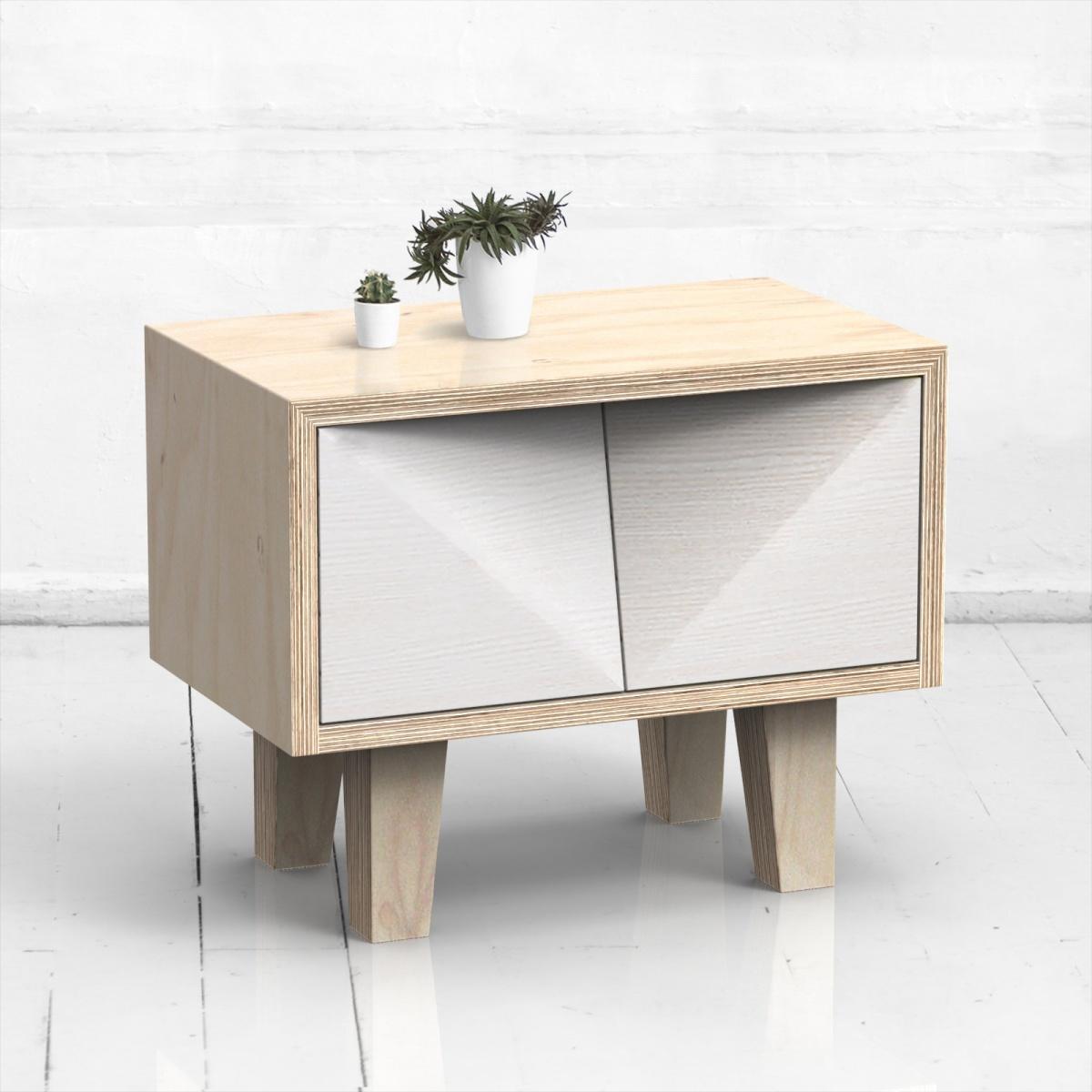 Прикроватная тумба mirror oak фанера-натуральная ARCHPOLE Прикроватная тумба mirror oak фанера-натуральная ARCHPOLE