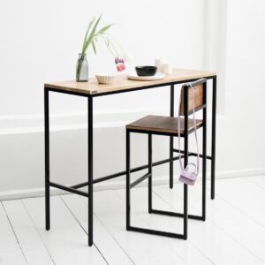 Барный стол flatmoon 1200х400мм h 900мм дуб - натуральный ARCHPOLE