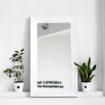 Зеркало plyedge фанера-винтажный белый ARCHPOLE