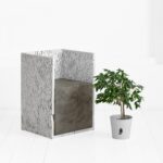 Кресло naturale винтажный белый ARCHPOLE