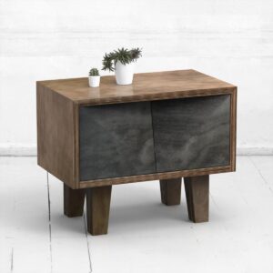 Прикроватная тумба mirror oak фанера-жжение ARCHPOLE
