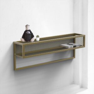 Консоль-полка решето металл-золотой ARCHPOLE