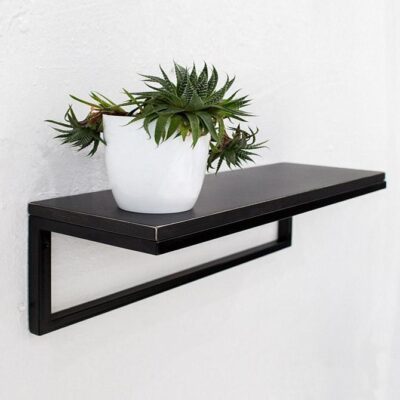 Полка минимализм 1000х200 фанера-винтажный черный ARCHPOLE